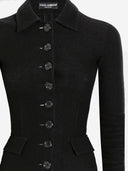 Dolce & Gabbana Single Breasted Wool Cloth Jacket