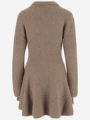 The Garment Wool Blend Dress With Collar