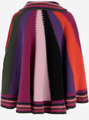 Emilio Pucci Bloque de color Capa de lana