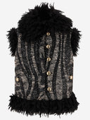 Emilio Pucci Wool Blend Vest With Abstract Print