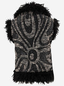 Emilio Pucci Wool Blend Vest With Abstract Print