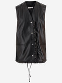 Niccolo' Pasqualetti Lea Gala Leather Vest