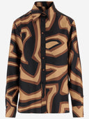 Emilio Pucci Silk Shirt With Labyrinth Print
