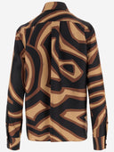 Emilio Pucci Silk Shirt With Labyrinth Print