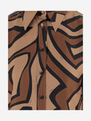 Emilio Pucci Silk Shirt With Labyrinth Print