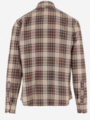 Gherardi Cotton Shirt With Checked Pattern