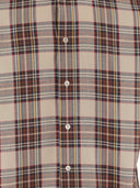 Gherardi Cotton Shirt With Checked Pattern