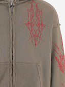 44 Label Group Reverse Eternity Cotton Sweatshirt