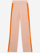 Autry Viscose Blend Trousers With Logo
