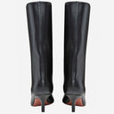 Amina Muaddi Fiona Nappa Leather Boots