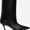 Amina Muaddi Fiona Nappa Leather Boots