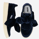 Autry Medalist Low Velvet Bow Sneakers