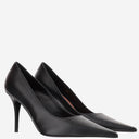 Amina Muaddi Barbara Pump Nappa Leather Pumps