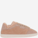 Salvatore Ferragamo Athena Fur Sneakers