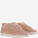Salvatore Ferragamo Athena Fur Sneakers