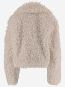 Stand Studio Samara Furry Fake Fur Jacket