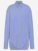 Maison Margiela Cotton Shirt With Striped Pattern