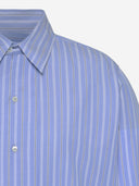 Maison Margiela Cotton Shirt With Striped Pattern