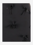 Jil Sander Satin Skirt With Embroidered Bows