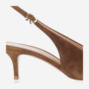 Gianvito Rossi 로비 스웨이드 가죽 슬링백