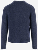 Polo Ralph Lauren Wool Blend Sweater With Embroidered Logo