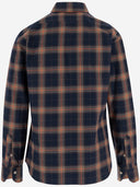 Gherardi Cotton Shirt With Check Pattern