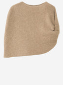 Lauren Manoogian Alpaca Blend Shawl With Knotted Shoulder