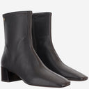 Tory Burch Leather Ankle Boots