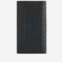 Emporio Armani lederen portemonnee met reliëflogo