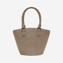 Self Portrait Suede Leather Bag With Pendants