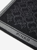 Pinko Wool Blend Cape With Love Birds Motif