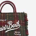 Mc2 Saint Barth Sac Colette En Laine Mélangée À Carreaux