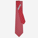 Salvatore Ferragamo Silk Tie With Geometric Pattern