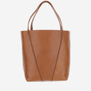 Chloè Sac Cabas Chloé Spin En Cuir Marron
