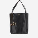 Chloè Chloé Spin Tote Bag In Maroon Leather