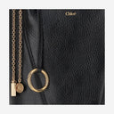 Chloè Chloé Spin Tote Bag In Maroon Leather