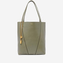 Chloè Sac Cabas Chloé Spin En Cuir Marron