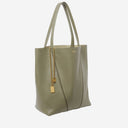 Chloè Sac Cabas Chloé Spin En Cuir Marron
