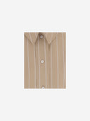 Jil Sander Cotton Shirt With Striped Pattern