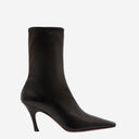 Amina Muaddi Jamie Stretch Bootie 80 Ankle Boots