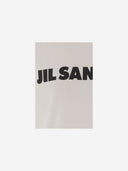 Jil Sander 로고 디테일 코튼 티셔츠