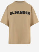 Jil Sander Cotton T Shirt With Logo