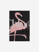 Chloè 로고 디테일 코튼 티셔츠