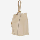 Chloè Bolso tote Chloé Spin de piel granate
