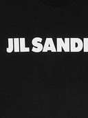 Jil Sander 로고 디테일 코튼 티셔츠