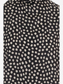 Chloè Short Sleeved Silk Jacquard Mini Dress