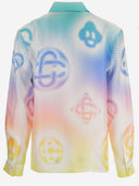 Casablanca Silk Shirt With Graphic Print