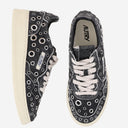 Autry メタルアイレット付きスエードスニーカー