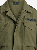 Polo Ralph Lauren Cotton Military Jacket With Logo
