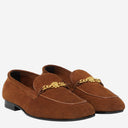 Mocassins Versace Medusa en daim